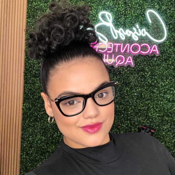 Armação de Óculos Gatinho 6178 Preto